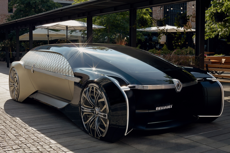 Illustration for article titled Renault's New Luxury Robo-Vehicle Concept Is Gorgeous Vaporware